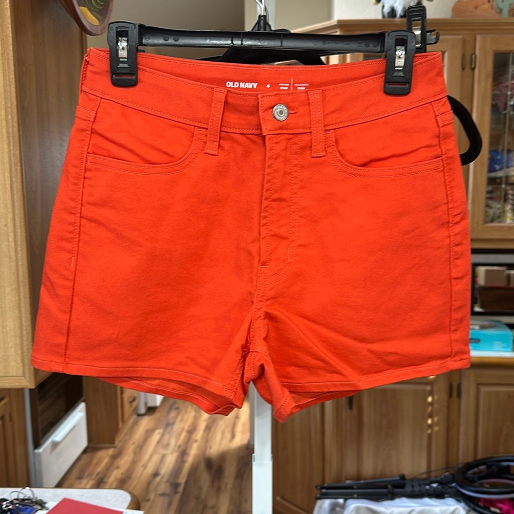 Old Navy Orange Shorts